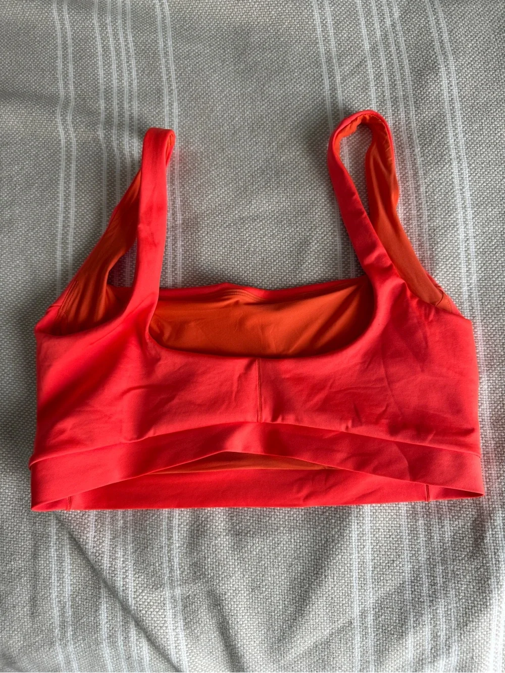 Left on Friday Top Shelf Swim Top Aperol XL